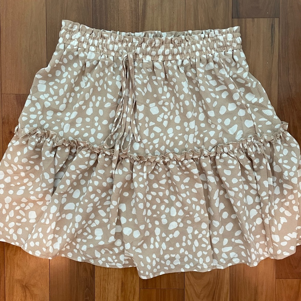 Polka dot skirt